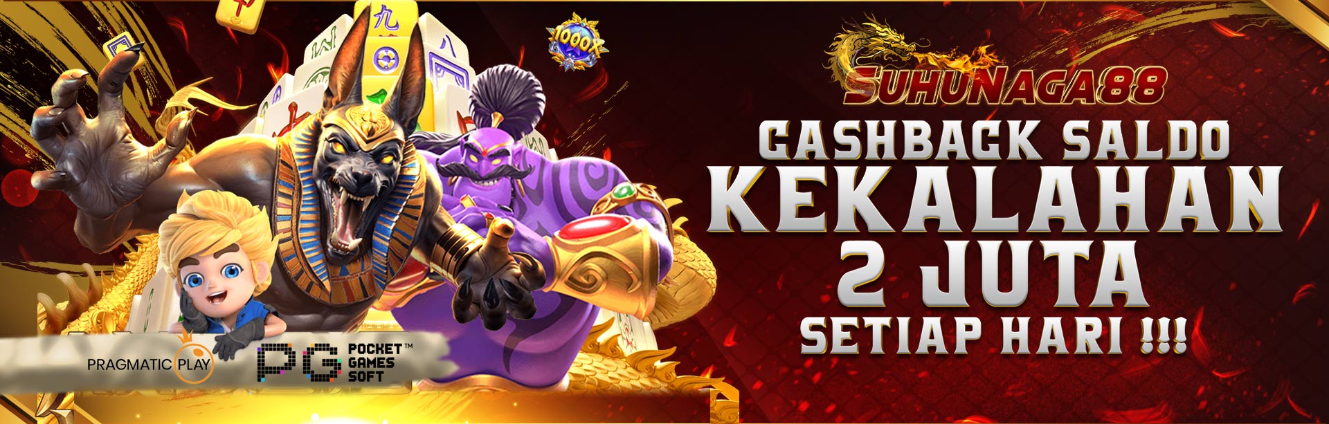 CASHBACK KEKALAHAN SETIAP HARI