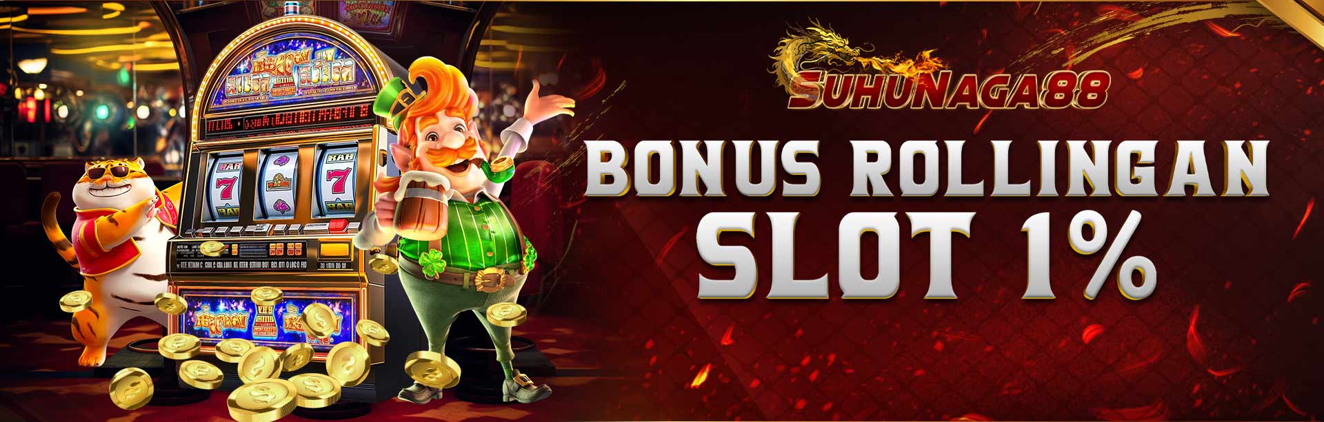 BONUS ROLLINGAN SLOT 1%